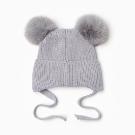 Hat insulated crumb I r.48-50, 1-3 years old, gray-2