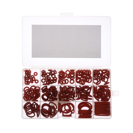 Sealing ring, 15 types, thickness 2.4 mm, set 250 pcs-1