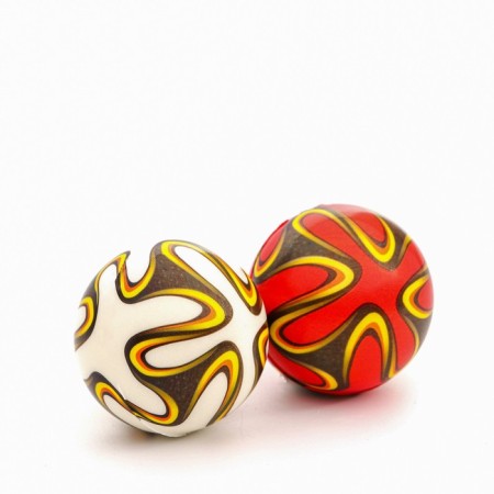 The marshmallow ball "Neptune", 6.3 cm, a mix of flowers-5