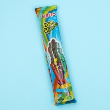 Chewing marmalade Bebeto Sour Sticks, with the taste of Tutti-Frutti, 30 g