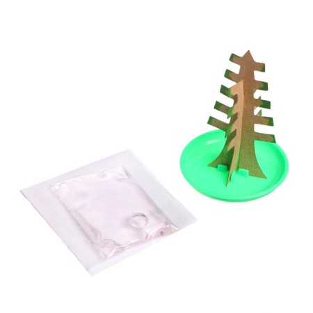 Set for growing a crystal "Magic tree" color green color-3