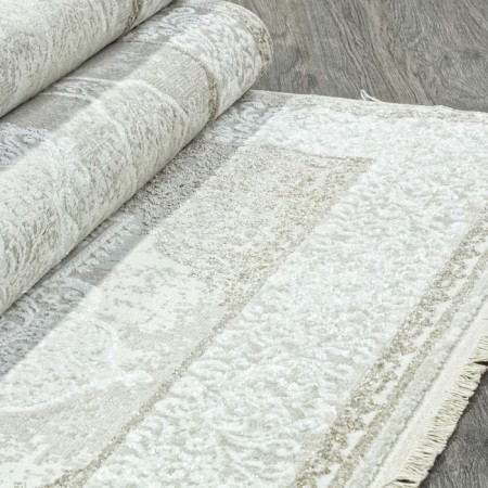 Rectangular carpet Durkar Rubi, size 200x290 cm, Cream/White color-2
