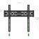 Black Black 32 "-55" Max.57kg, wall-mounted bracket