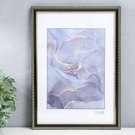 Photo frame Plastic "Kame" 21x30 cm, black
