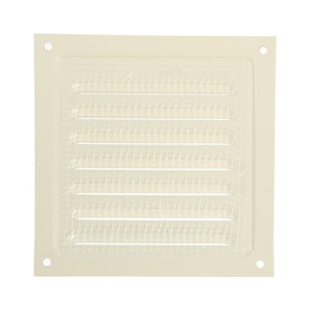 Ventilation grate Zein luxury RM1212sk, 125 x 125 mm, with a grid, metal, clone bone-5