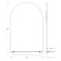 EvoForm mirror, with a shelf, 50x80 cm