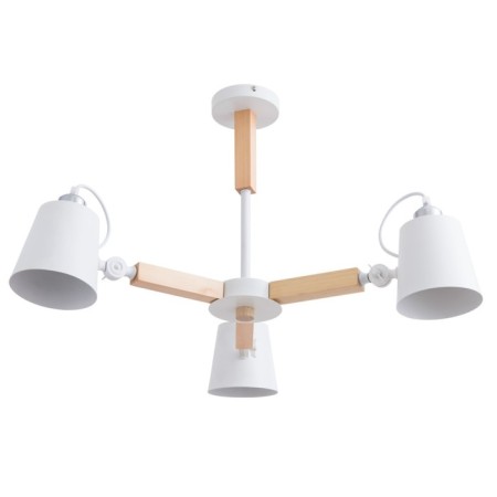 OSCAR 44 cm chandelier, D 68 cm, 3x40W E27