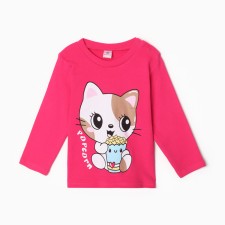 Longslit for a girl, fuchsia color, height 104 cm