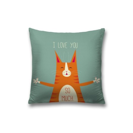 Pillowess decorative “Love without borders”, on a zipper, size 45x45 cm