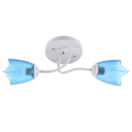 Chandelier 1341002/2BL E27 15W White-blue Bayerlux
