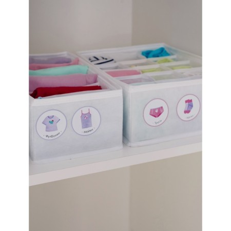 Sticked set 21 × 15 cm, 3 sheets, for pockets in kindergarten, for girls-5