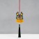Suspension-Sasha Textile "Dragon" Black 2x7.5x24 cm