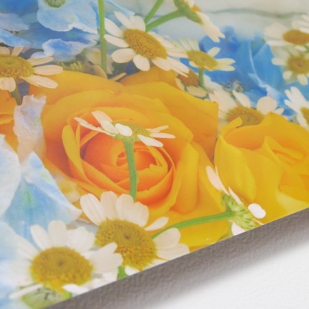Photophone bilateral paper 300 grams "Roses and chamomile" 57x87 cm-2