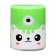 Mechanical sharpener with container, green cat