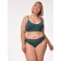 Panties Braziliano Women's Mirey Brasiliano, size 54-56, emerald color