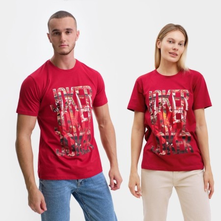 Joker T -shirt, red color, size 48 (l)