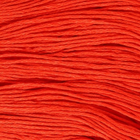 Muline threads, 8 ± 1 m, Fiery color No. 608