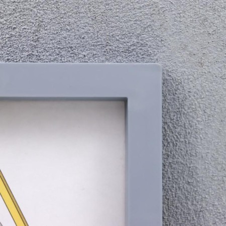 Photo frame plastic L-3 10x15 cm, silver. Met.-1