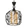 Lamp Bayerlux 2755/1 E27 40W Black 21x21x35-135 cm
