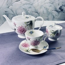 Чайный сервиз Lenardi Flowers, 240 мл, 14 предметов