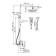 Soul system Wasserkraft a155.259.201.bg, tropical shower, shower, gold
