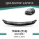 Defly hood deflector, for Chery Tiggo T11, 2013-2016