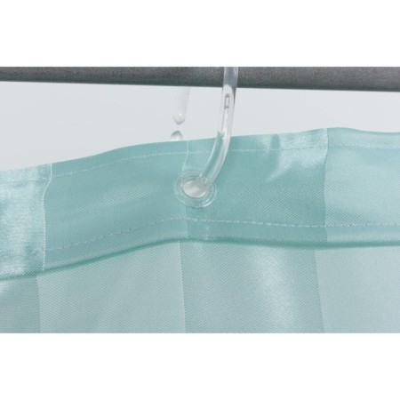 Rigone bathroom curtains, 180 x 200 cm, green color-5