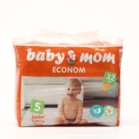 Distributes for children "Baby Mom" ​​Econom 5, (11-25 kg), 32 pcs