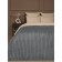 Texrepublic blanket, size 200x220 cm, gray color