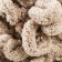 Yarn "Puffy" 100 % micropoliester 9m/100g (530 cocoa)