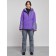 Ski costume female winter, size 44, purple color