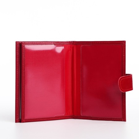 Cover for autoDocations and passports, red color-3