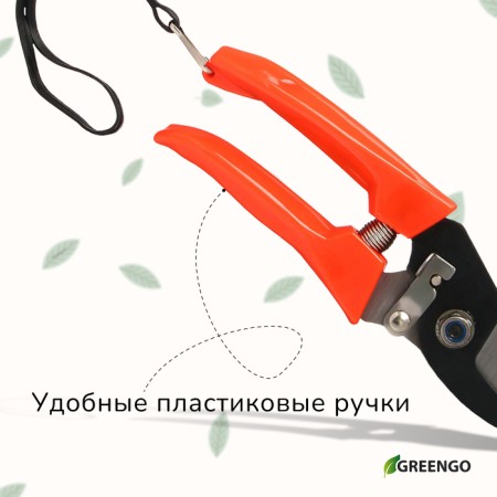 Plairrier Securitor, 7 "(18 cm), with plastic handles, Greengo-6