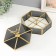 Book box with a metal frame "Golden Deer" Black Multicarine 20x17.5x11.2 cm 99327