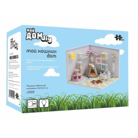 Interior designer Hobby Day Minihouse "My Koshkin House", Rumbox-5