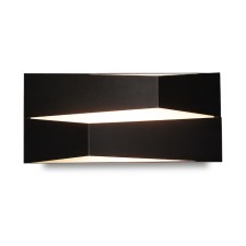 Wall lamp Mantra Fuji, Led, 920lm, 3000k, 220x90x100 mm, black color