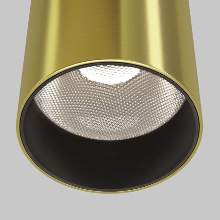 Suspension lamp Technical P072PL-L12W4K-BS, LED, 12W, 5.2x5.2x30 cm, 1050lm, brass color-2