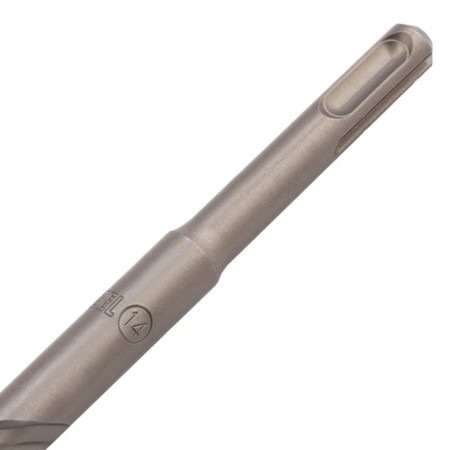 Denzel 705035, double spiral, Cobalt W-Tip, SDS Plus, 14 x 600 mm.-2