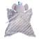 Soft toy - Comforter "Elephant", Gray