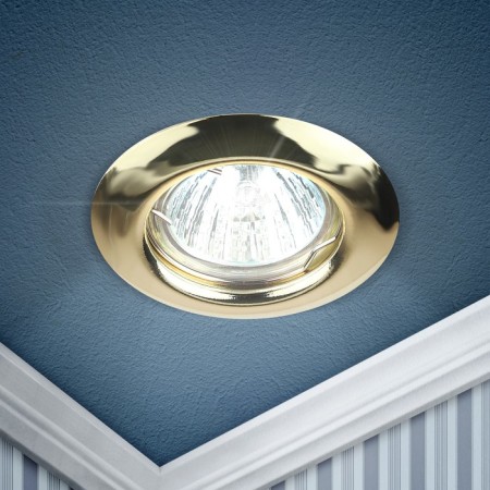 Lamp built -in era ST3, IP20, 50W, 80 mm, color gold