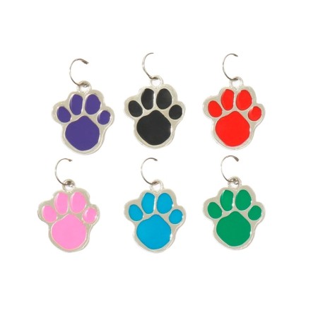 Tarry for engraving "paw", packing 6 pcs, 2.6 x 3.2 cm, mix of flowers-7