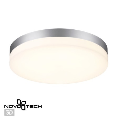 Opal lamp, 1x30W LED, 4000K, 2800LM, IP54, silver color-2