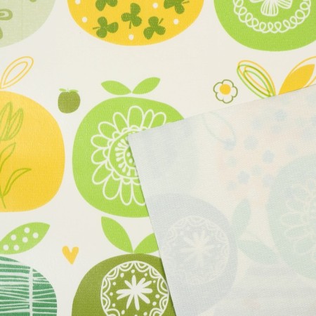 Baby oilcloth "apples", rn. 50x70 cm., WITHOUT-2