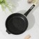 Granite Black Granite INDUCTION PRO, D = 26 cm, removable handle, anti -stick coating