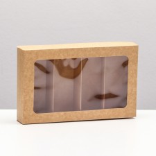Box for Makarun, with a lodge, craft 26.5 x 16.5 x 5.5 cm