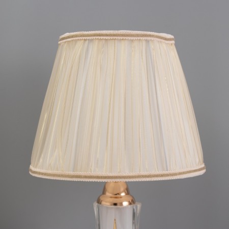Table lamp "Yasmin" 1x40W E27 1x3W LED gold 25x25x43cm-2