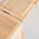 Wooden box 35 × 23 × 13 cm Gift with a sheet cover on loops with a lock
