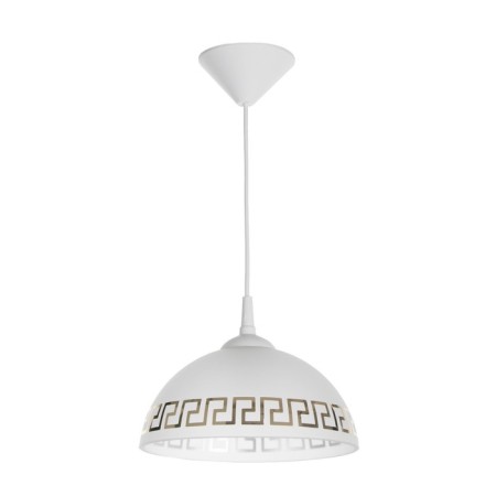 Lamp Bayerlux "cap" 006/1m B.S. mat. Decor (f 250; n 115)