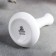 Porcelain vase for flowers Wilmax, 9.5 × 14.5 cm, white color