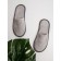 Women's slippers Amaro Home, size 36-38, gray color